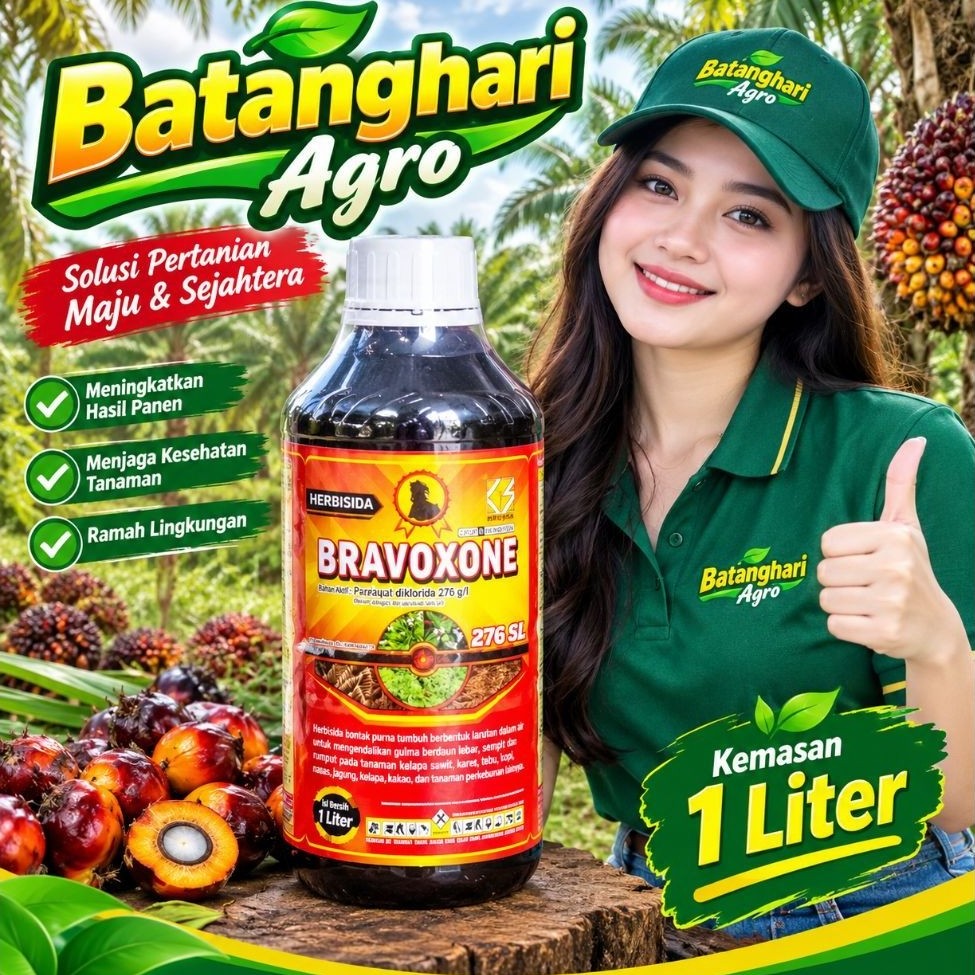 BRAVOXONE Herbisida Bravoxone 276 SL 1 Ltr Ampuh Membasmi Gulma