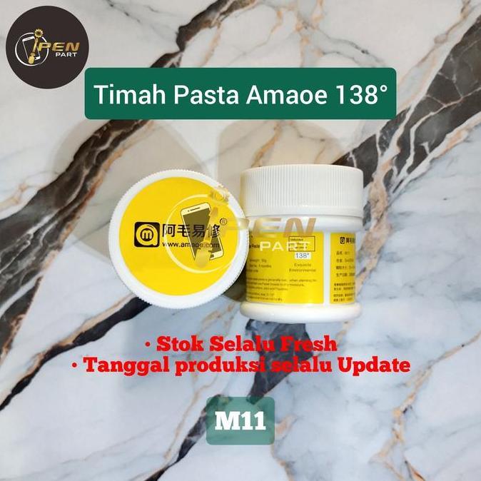 Compo- Timah Pasta Low Temp Amaoe Solder Paste 138