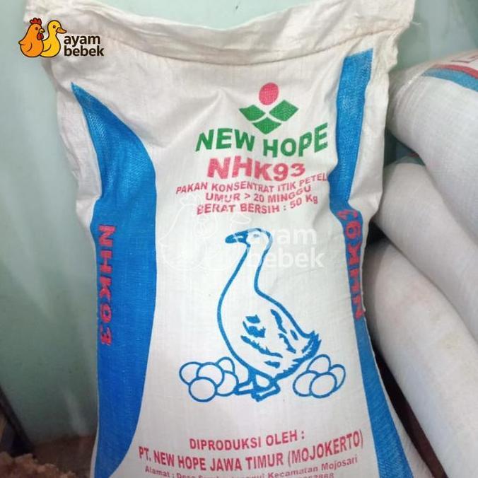 New Hope NHK 93K - Pakan Konsentrat Itik Pedaging Umur 7 Hari Panen | REPACK | AyamBebek Pakan dan T