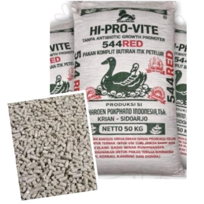 HI PRO VITE 544 RED PAKAN ITIK/BEBEK PETELUR KEMASAN 10 KG