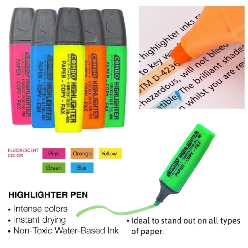 Stabilo Highlighter Spidol Stabilo