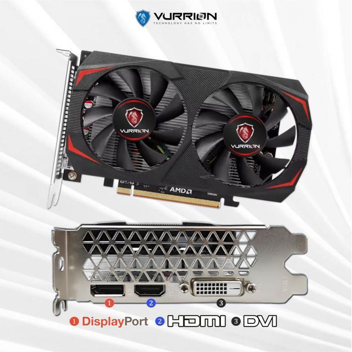 VGA VURRION RX580 8GB GDDR5 256-BIT VURRION BLAZE RADEON RX 580 ORIGINAL DAN TERPERCAYA