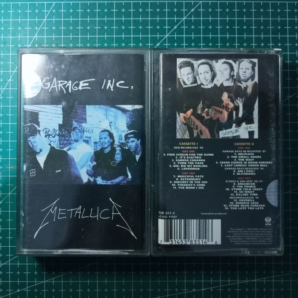 Kaset Metallica - Garage Inc (Double Cassette)