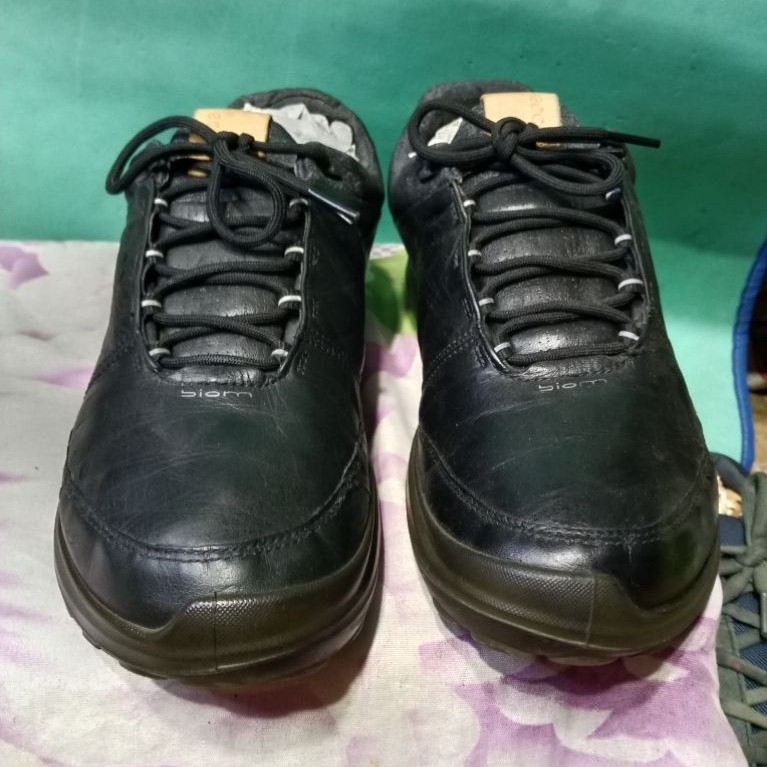 Sepatu Kulit Casual ECCO BIOM Full Black