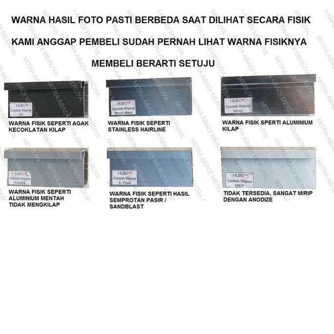 Indomebe- Profil Frame Handle Alumunium Aluminium Huben Gp 37 Gp37 Gp-37