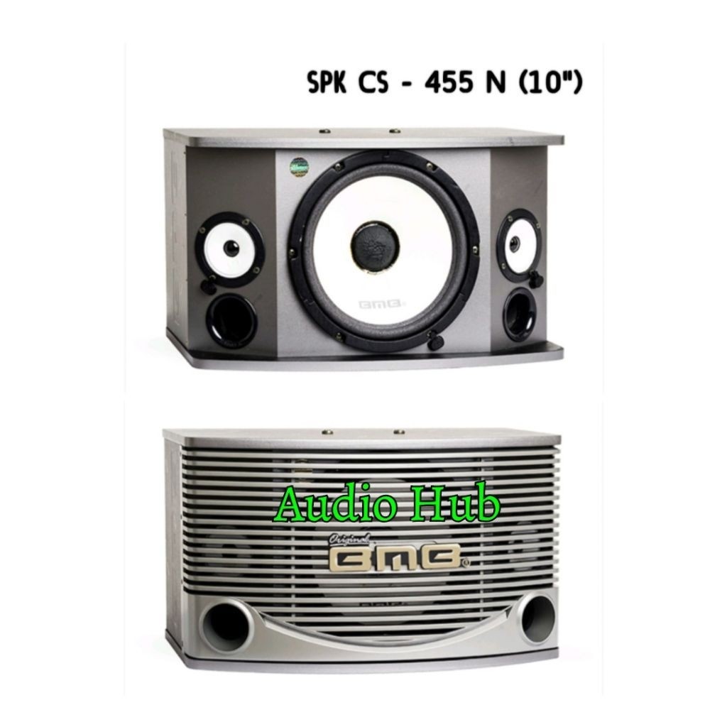 Speaker Pasif Karaoke BMB CS 455N / CS455N / CS455 N Sepasang 2 Unit 10 Inch