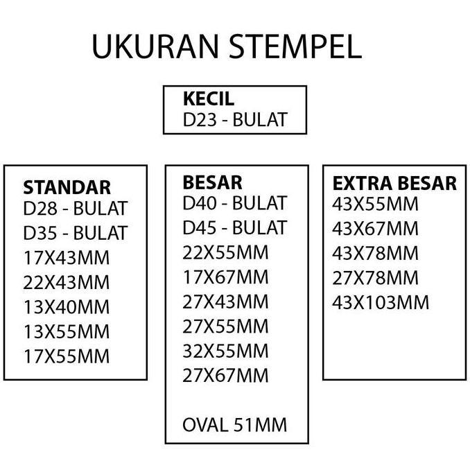 Cetak Stempel Flash| Stample Flash 3 Warna