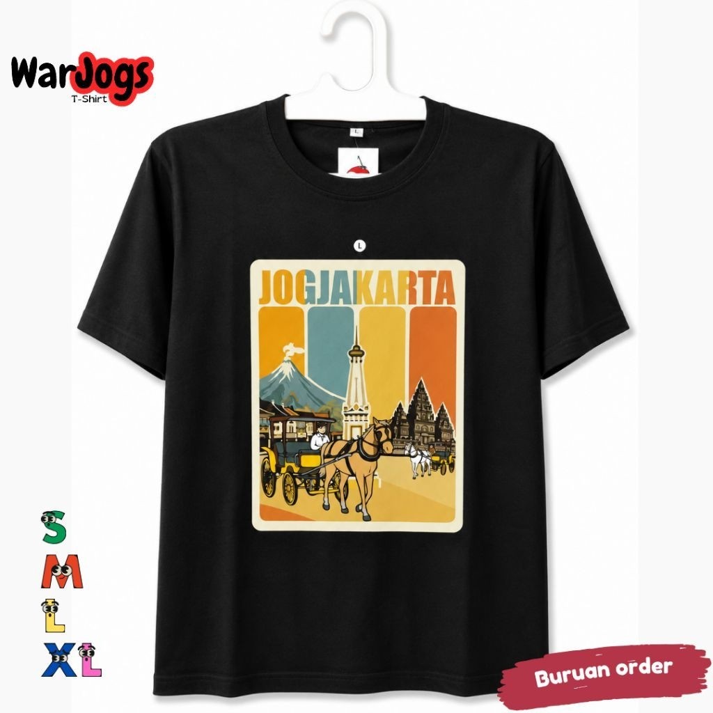 kaos jogja malioboro (jogjakarta AADC)
