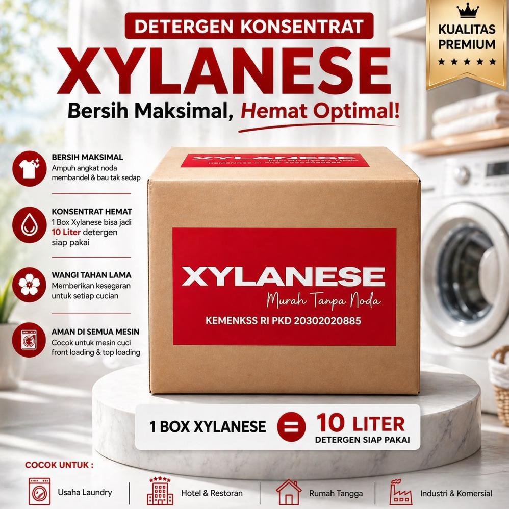 XYLANESE  - Detergen Konsentrat Jadi 10 Liter - Biang Detergen Laundry - Detergen Murah