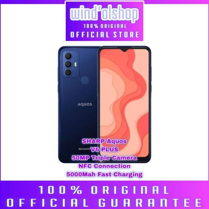 [Bestprice] Sharp Aquos V6 Plus SH-C04 Android Smartphone 4/64 Aquos V6+ V6 + Octa Core