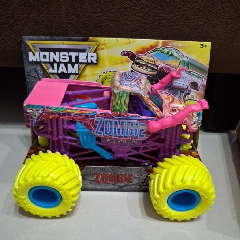 zombie monster jam skala 24 pink
