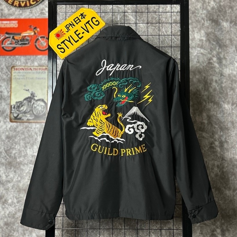 jaket sukajan guild prime by rogermoore souvenir jacket windbreaker bkn houston japanese traditional