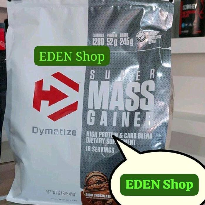 New Dymatize Super Mass Gainer 12 lbs New Dymatize Super Mass 12 lbs