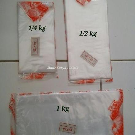 Plastik 1Kg Ukuran 15X30
