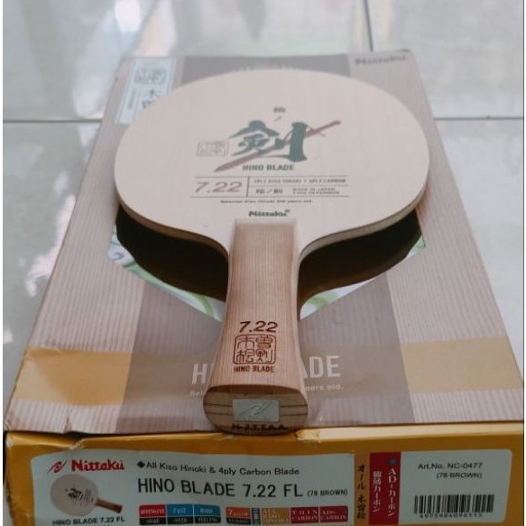 Nittaku Hino Blade 7.22