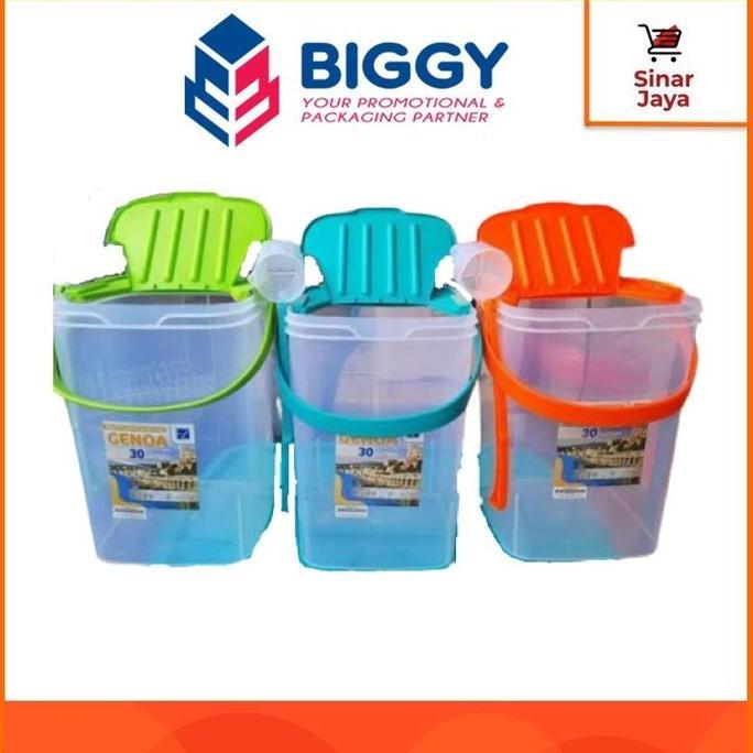 Bebida - Biggy Genoa Toples / Akuarium Es Buah + Gayung 30 Liter