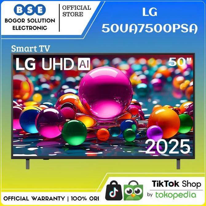 Lg Tv 50Ua7500Psa - Lg Uhd Ai Smart Tv Led 50 Inch 4K 50Ua75 50Ua7500 Pengganti Lg 50Uq7500Psf 4K Uh