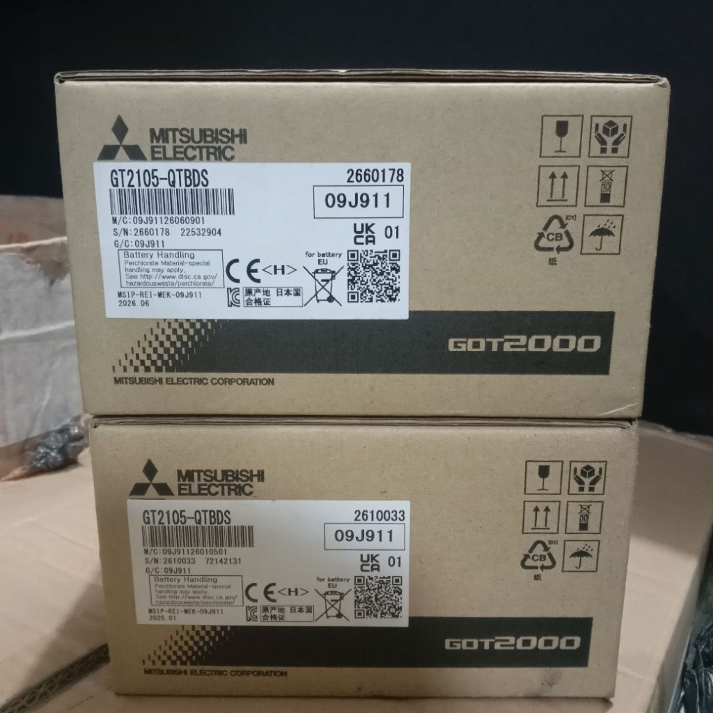 Hmi Mitsubishi GT2105-QTBDS Original