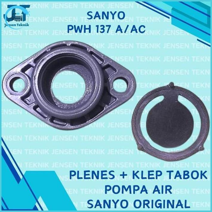 Plenes + Klep Tabok Pompa Air Sanyo Pwh 137 A/Ac Original Ready