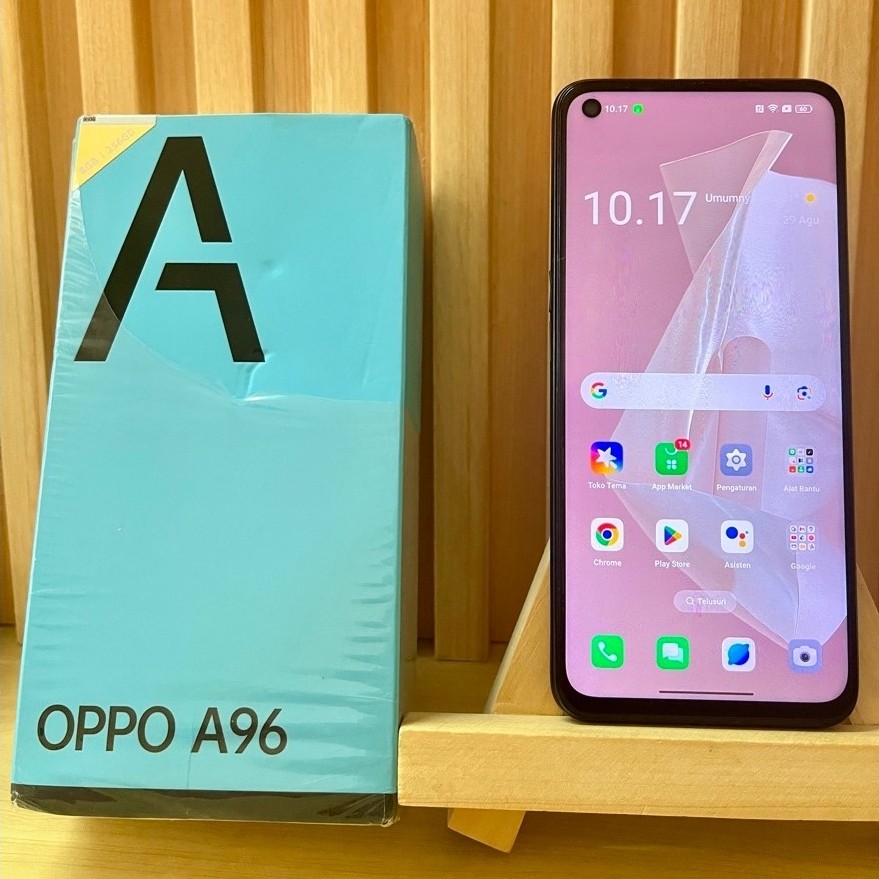 HP OPPO A96 RAM 8/256GB Second Bekas Fullset Original Termurah