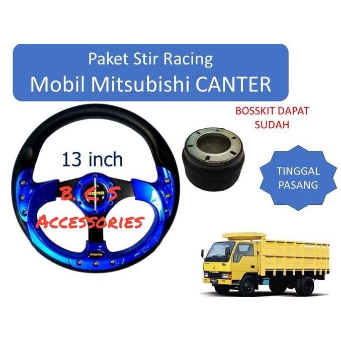 Paket Stir Racing Tinggal Pasang Khusus Mobil Canter - Stir Racing Berkualitas Untuk Mobil Canter Ca