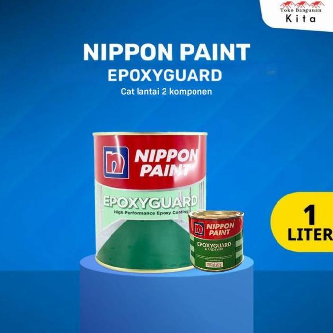 Nippon Paint - Epoxy Guard Cat Lantai Ready Semua Ukuran & Warna