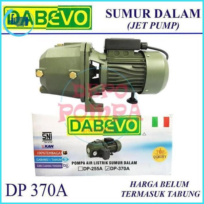 Pompa Air Jet Pump Dabevo 370 / Jet Pump 370 Watt Baru