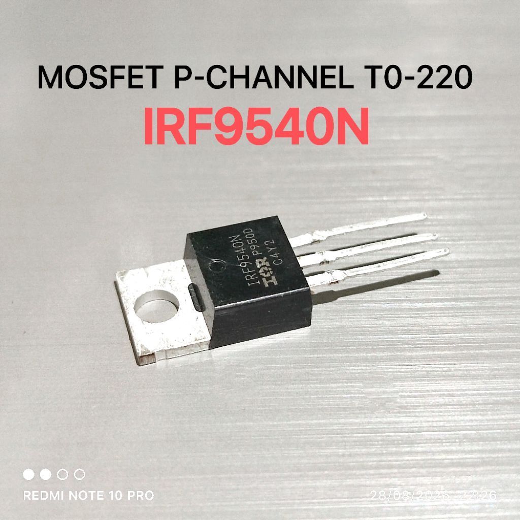 (QTY 1 PCS) MOSFET IRF9540N IRF9540 IRF 9540N IRF 9540