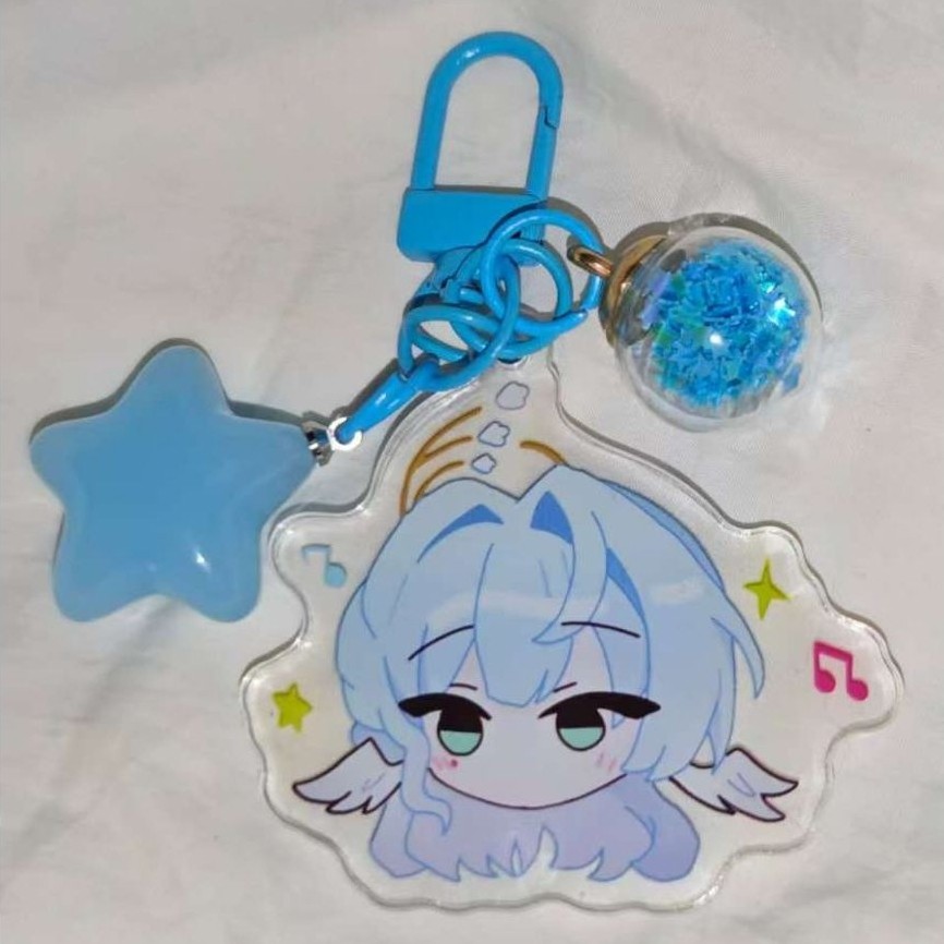 HonkaiStarRail HSR keychain fanmade Keychain -Robin/Sunday/Danheng/Aventurine/Kafka/Phainon- -WISHST