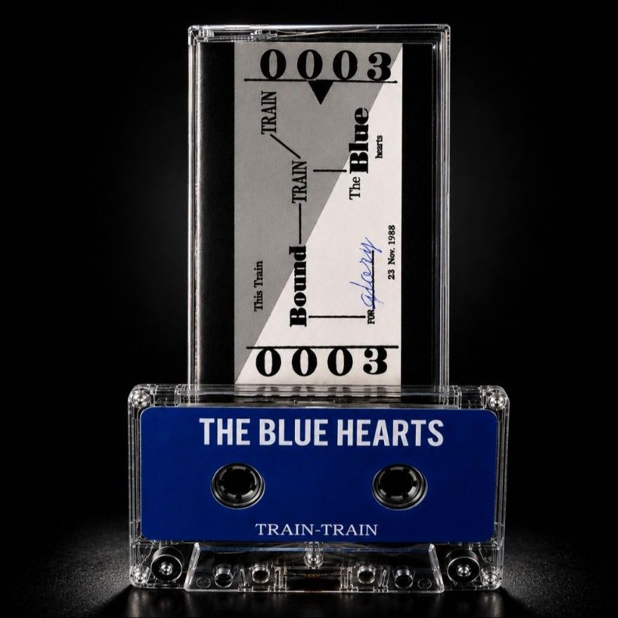 Kaset The Blue Hearts - Train Train