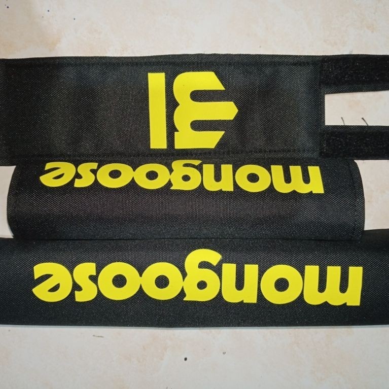 pad set BMX mongoose logo M