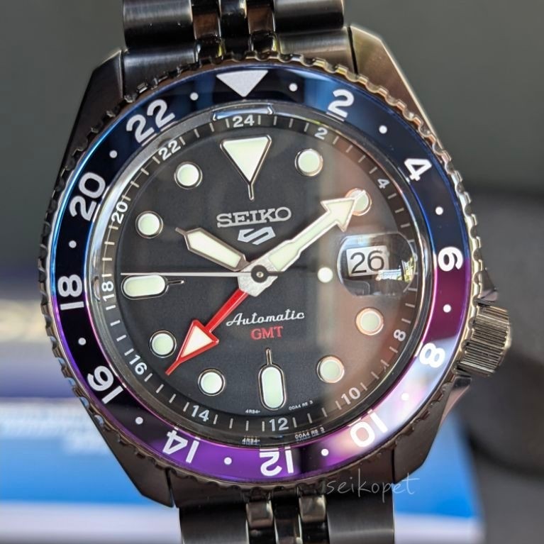 Seiko 5 Sports 5KX SKX Sports Style GMT SSK027 SSK027K1 Yuto Horigome Limited Edition Automatic
