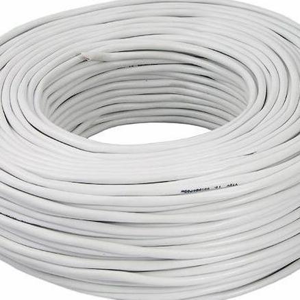 KABEL CCTV COAXIAL RG59 + POWER / KABEL COAXIAL PUTIH RG 59 TEBAL