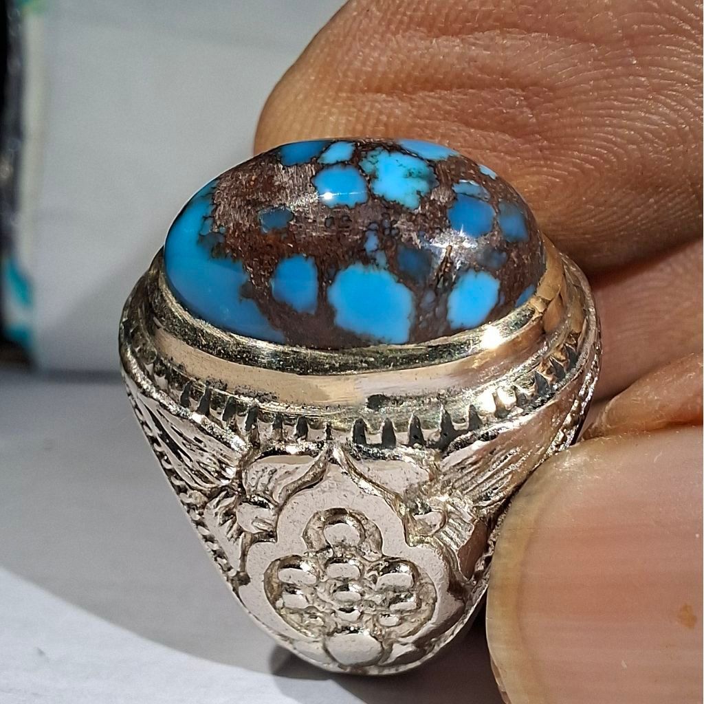 PIRUS MESIR BIRU GRADASI EST DIM 16,5x10x9 RING 8