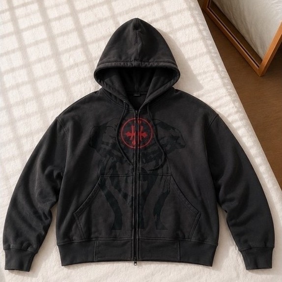 HSCO Oversized Boxy Hoodie Veida