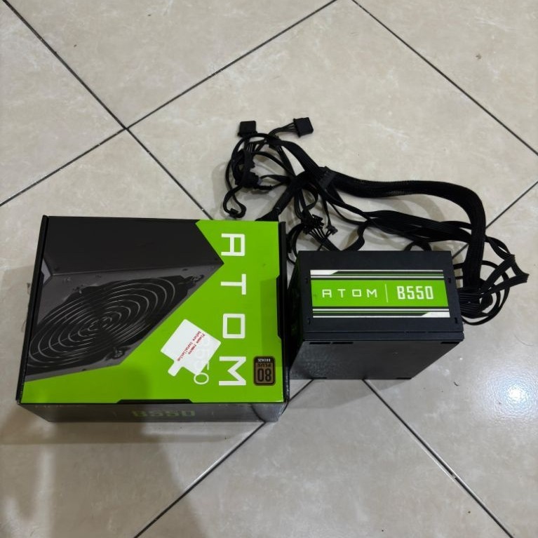 Power Supply Unit Antec ATOM B550 - 550W 80+ Bronze certified