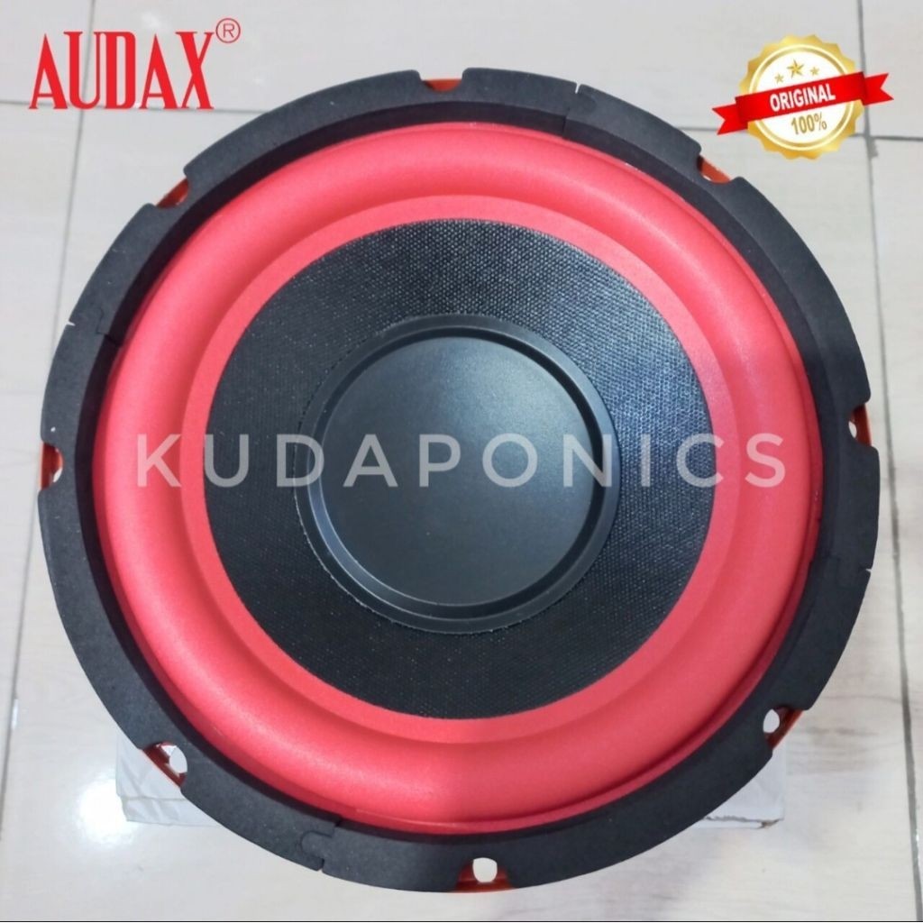 Audax Speaker Pasif 8 inch 4 ohm 100 watt JD 8 - 38 SW Subwoofer Rumahan Double Coil Original