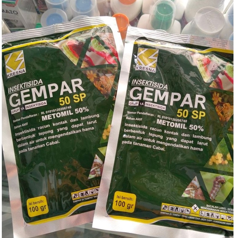Gempar Insektisida-Metomil 50%-Kemasan 100gram