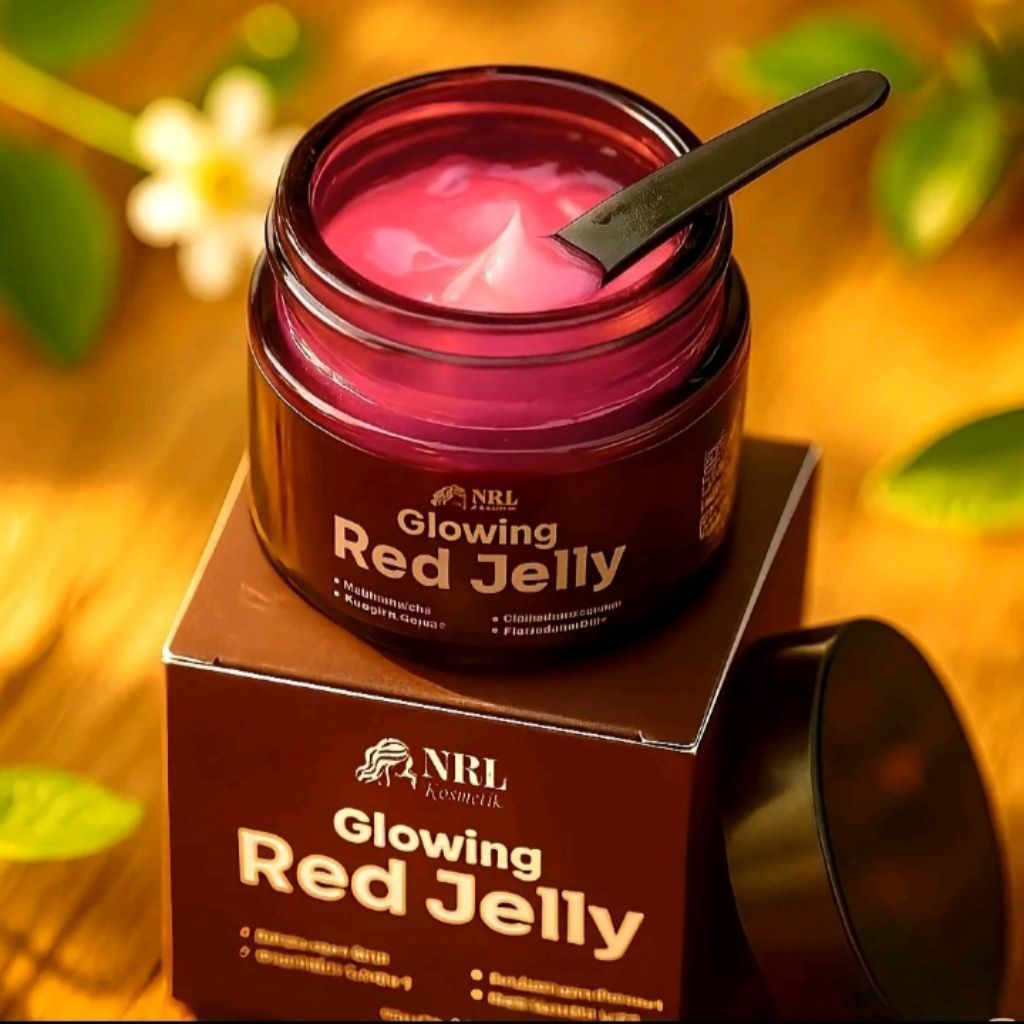 Red jelly Glowing