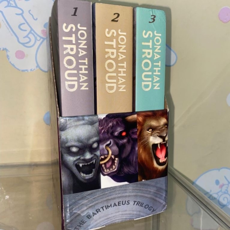 ORIGINAL NOVEL BARTIMAEUS PRELOVED BOX SET