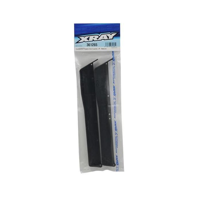 XRAY RACING RC MODELS CAR 361265 XRAY XB4 COMPOSITE CHASSIS SIDE GUARDS (MEDIUM) PARTS RC AU1NDO