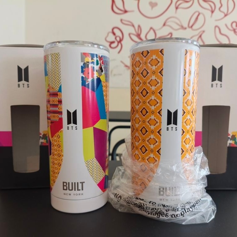 BTS Tumbler Built New York RM Jin Suga J Hope Jimin V Taehyung Jungkook Kopi Kenangan