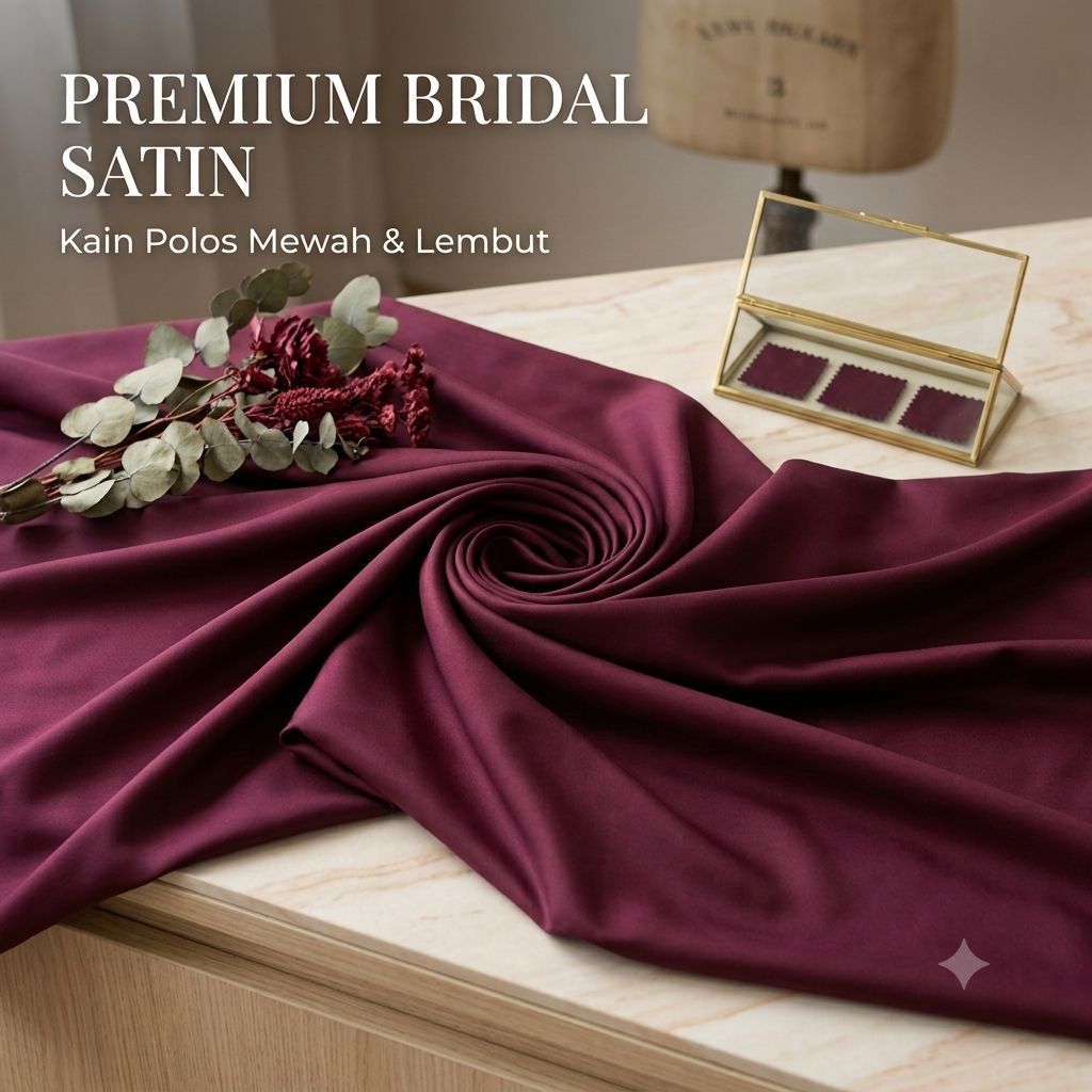 Satin Bridal lebar 1,50m