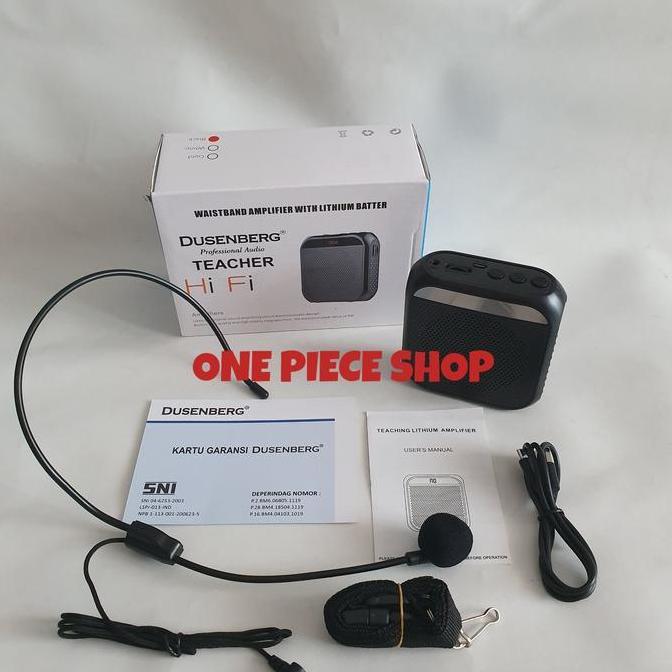 Waistband Dusenberg HIFI Teacher Speaker Pinggang Dusenberg Mic headset