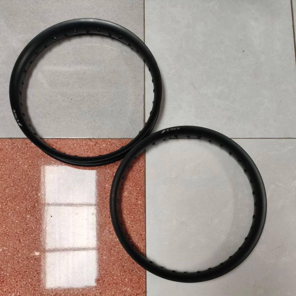 Velg Velk Pelk Jari Jari Ring 17×160 JF Jinfei U Shape H36 Hitam Doff