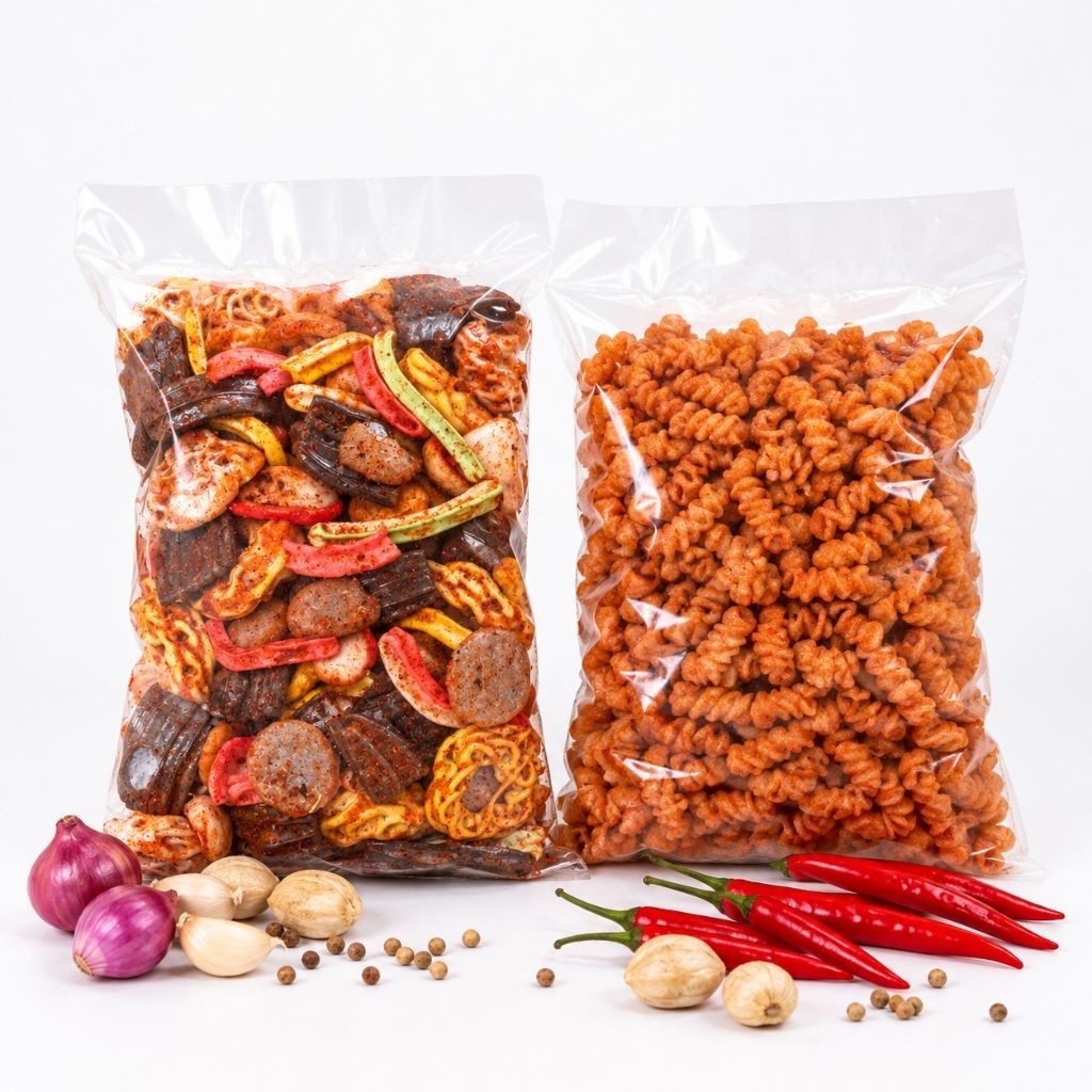 MAKARONI URIL SPIRAL PEDAS BALADO 250 GRAM TIDAK KERAS SAMA SEKALI