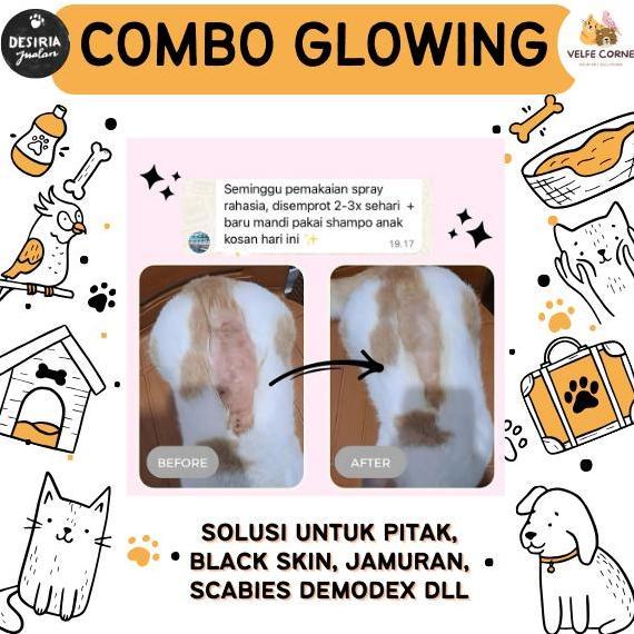 DESIRIA JUALAN SHAMPO ANAK KOSAN 200 ML- SHAMPO ANTI JAMUR Ampuh Kucing Anjing / Scabies / Demodex /
