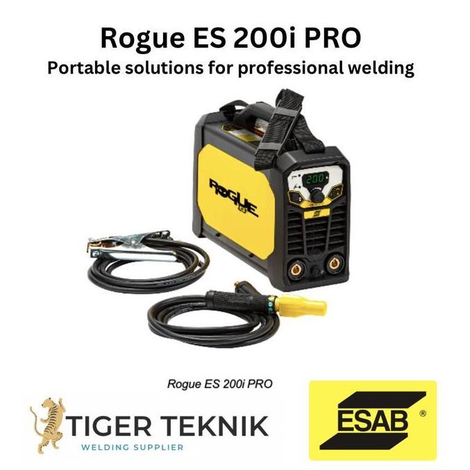 ESAB ROGUE ES200iPRO / ES200 iPro Mesin Las Inverter 200a