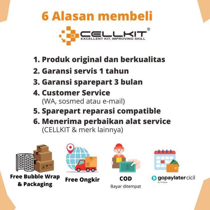 CELLKIT Mata Solder - Solder TIP 936 TEMBAGA Runcing