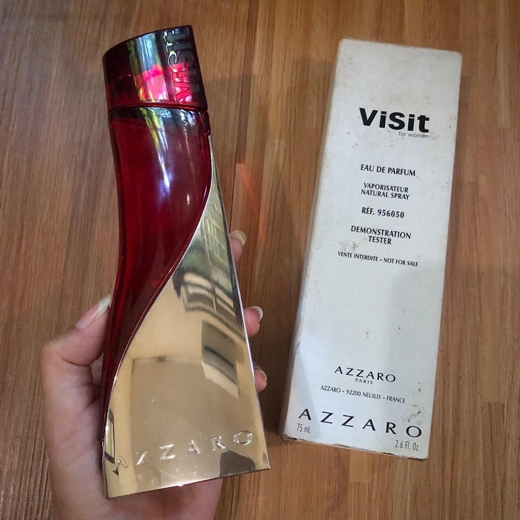 Azzaro Visit Woman EDT 75ml (vintage tester)